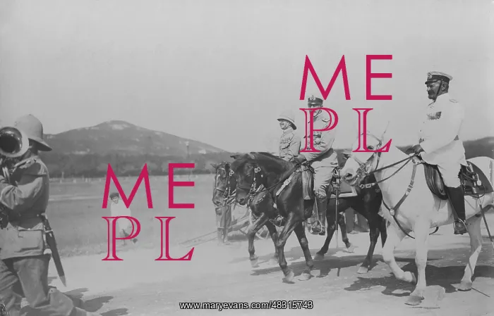 : Prince Henry in Tsingtau, 1912 : Prince Henry in Tsingtau, 1912