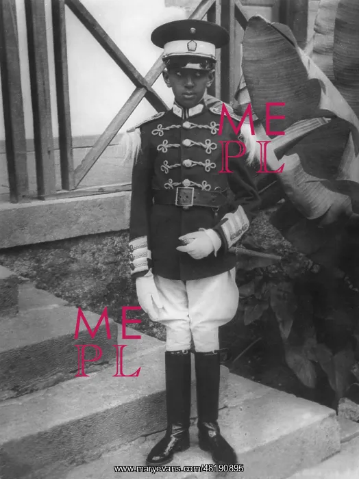 : Prince Makonnen in a dress uniform : Prince Makonnen in a dress uniform
