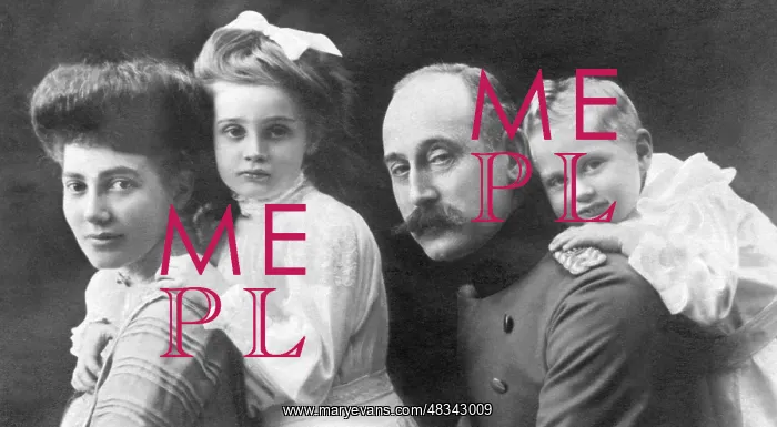 : Prince Max of Baden and his family, 1910 : Prince Max of Baden and his family, 1910