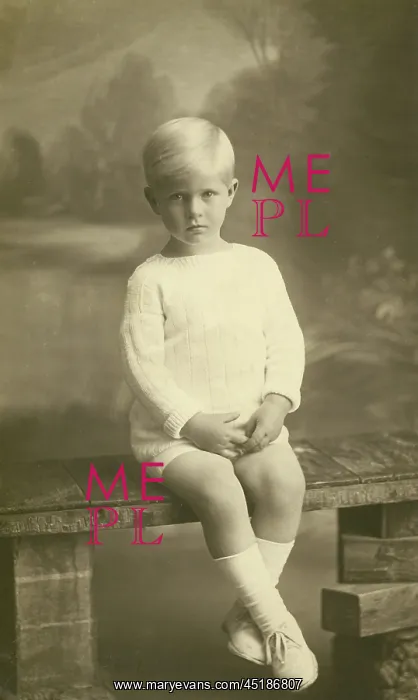 : Prince Philip as a boy : Prince Philip as a boy