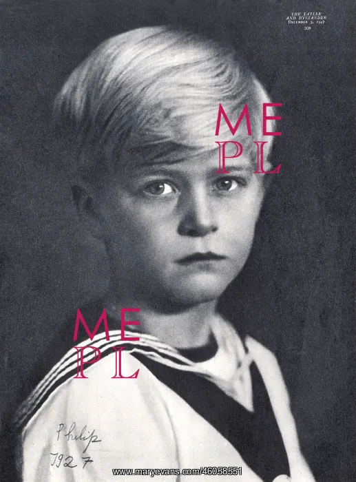 : Prince Philip, Duke of Edinburgh in 1927 : Prince Philip, Duke of Edinburgh in 1927