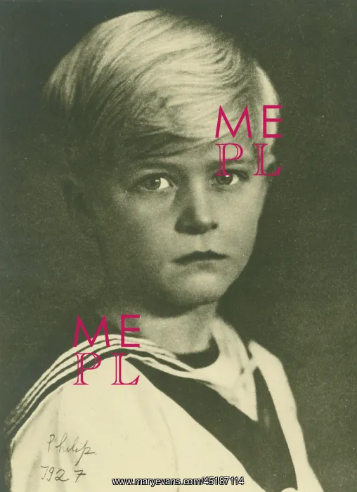 : Prince Philip, Duke of Edinburgh as a boy : Prince Philip, Duke of Edinburgh as a boy