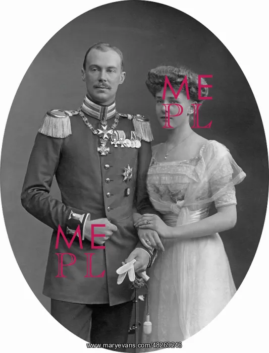 : Prince and Princess of Prussia, 1910s : Prince and Princess of Prussia, 1910s