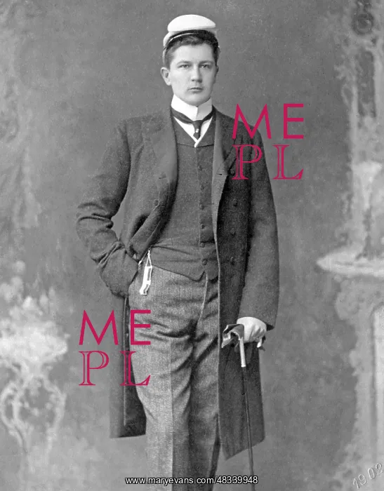 : Prince Vain Frederick as Sutdent, 1902 : Prince Vain Frederick as Sutdent, 1902
