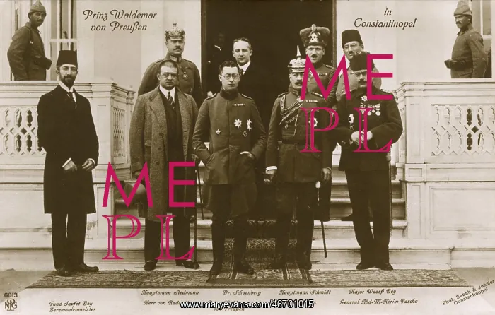 : Prince Waldemar of Prussia visiting Istanbul : Prince Waldemar of Prussia visiting Istanbul