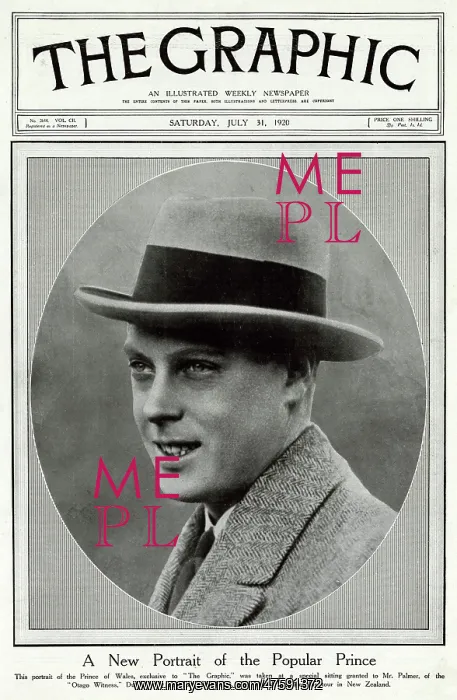 : Prince of Wales 1920 : Prince of Wales 1920