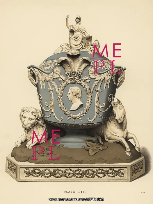 : Prince of Wales Vase in jasper : Prince of Wales Vase in jasper