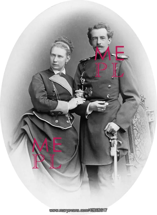 : Prince Wilhelm Eugen and Vera Konstantinovna : Prince Wilhelm Eugen and Vera Konstantinovna