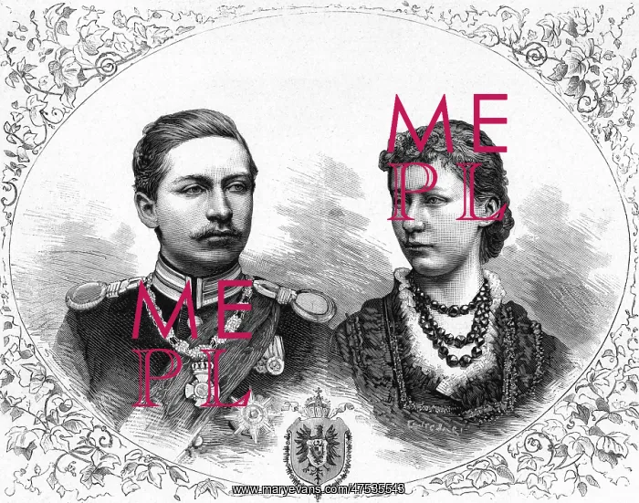 : Prince Wilhelm and Princess Auguste Viktoire : Prince Wilhelm and Princess Auguste Viktoire