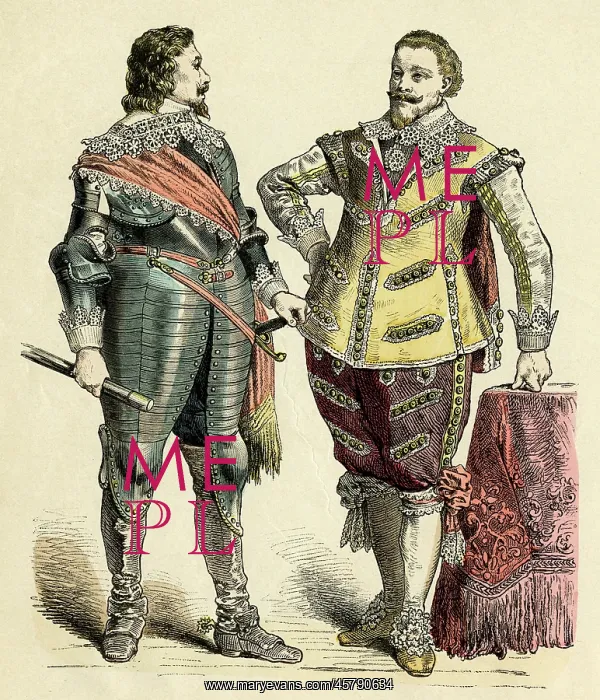 : PRINCELY COSTUME C17TH : PRINCELY COSTUME C17TH