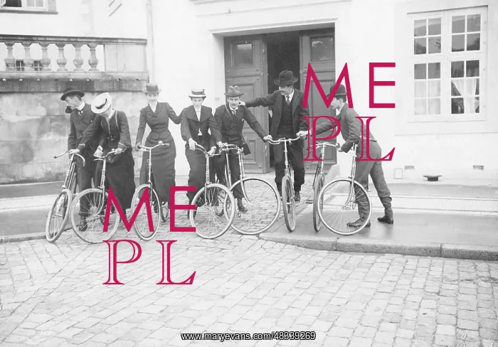 : Princely cyclists, 1903 : Princely cyclists, 1903