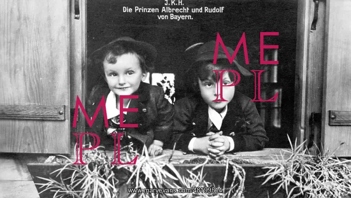 : Princes Albrecht and Rudolf of Bavaria : Princes Albrecht and Rudolf of Bavaria