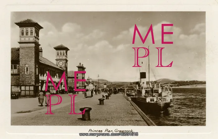 : Princes Pier, Greenock, Scotland : Princes Pier, Greenock, Scotland