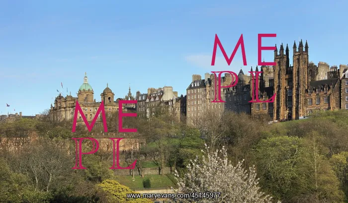 : Princes St Gardens, Edinburgh, Scotland : Princes St Gardens, Edinburgh, Scotland