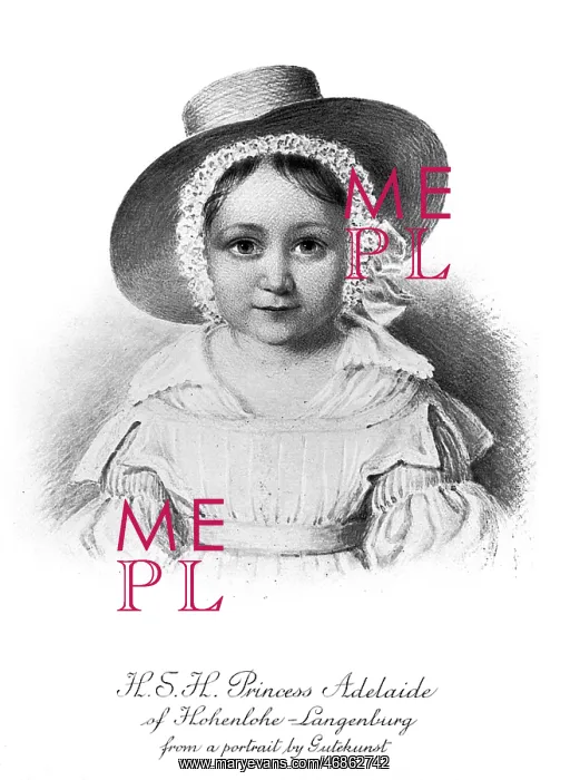 : Princess Adelaide of Hohenlohe-Langenburg : Princess Adelaide of Hohenlohe-Langenburg