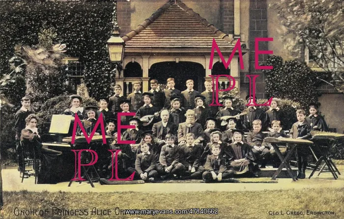 : Princess Alice Orphanage, Sutton Coldfield - Choir : Princess Alice Orphanage, Sutton Coldfield - Choir