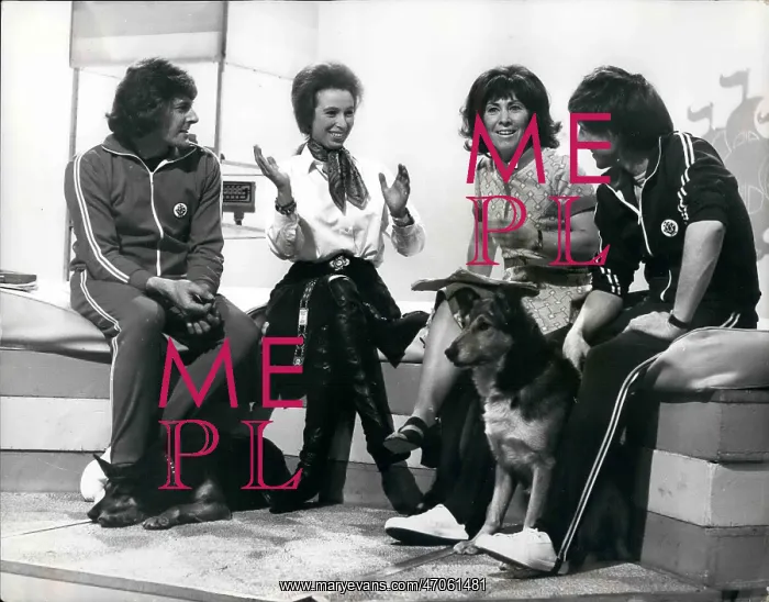 : Princess Anne appears on BBC Blue Peter programme : Princess Anne appears on BBC Blue Peter programme