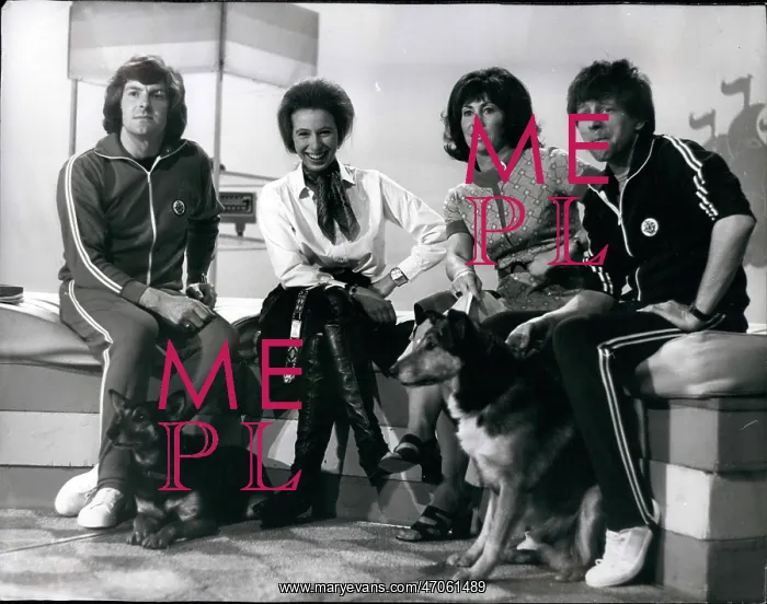 : Princess Anne appears on BBC Blue Peter programme : Princess Anne appears on BBC Blue Peter programme