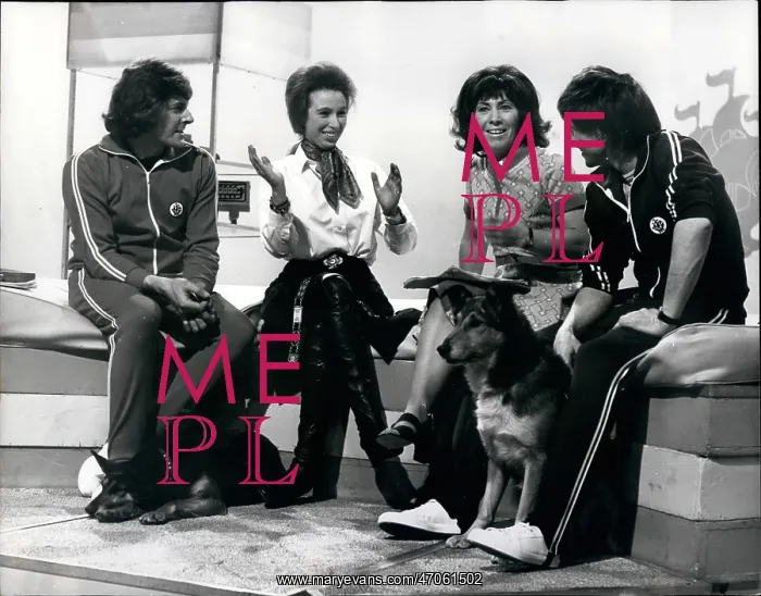 : Princess Anne appears on BBC Blue Peter programme : Princess Anne appears on BBC Blue Peter programme