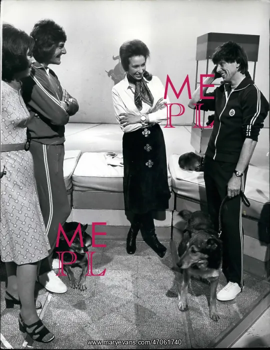 : Princess Anne appears on BBC Blue Peter programme : Princess Anne appears on BBC Blue Peter programme