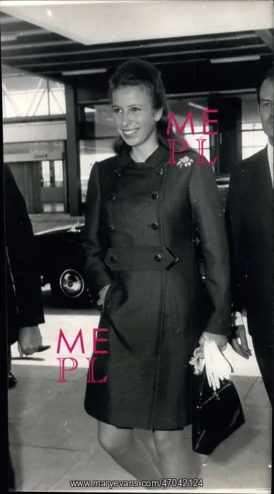 : Princess Anne en route for Paris : Princess Anne en route for Paris