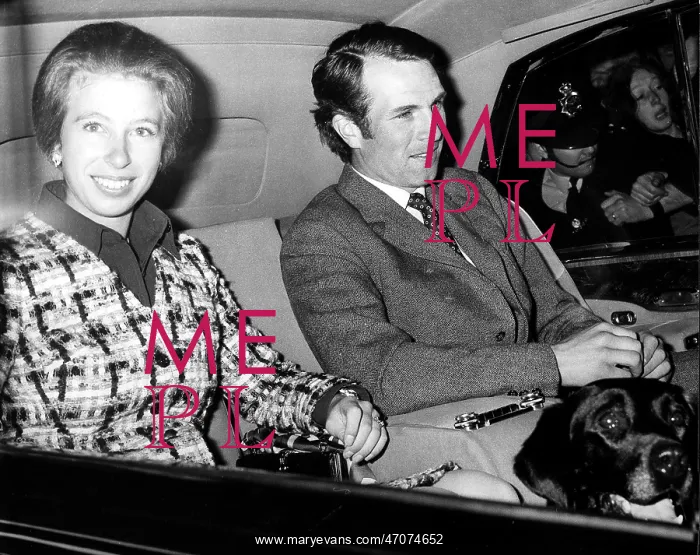 : Princess Anne and her husband Mark Phillips : Princess Anne and her husband Mark Phillips