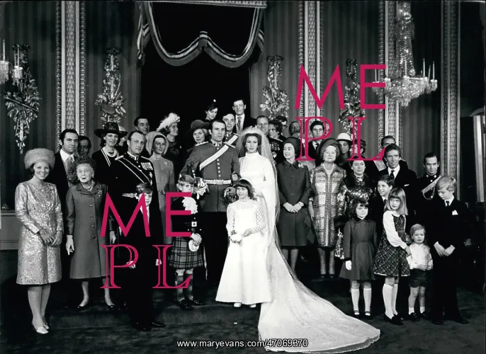 : Princess Anne and Mark Phillips, wedding : Princess Anne and Mark Phillips, wedding