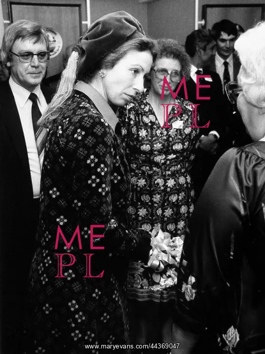 : Princess Anne visiting Express Dairies : Princess Anne visiting Express Dairies