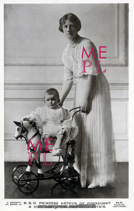 : Princess Arthur of Connaught & Earl of Macduff, 1915 : Princess Arthur of Connaught & Earl of Macduff, 1915