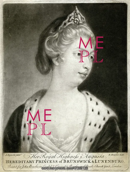 : Princess Augusta of Brunswick and Lunenburg : Princess Augusta of Brunswick and Lunenburg