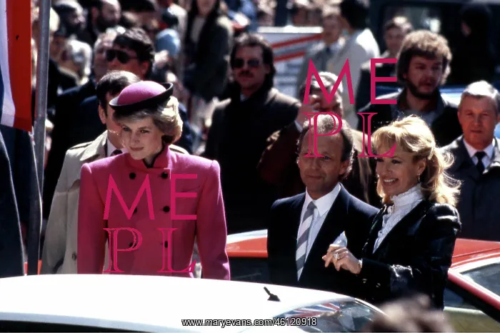 : Princess Diana in Vienna 1986 : Princess Diana in Vienna 1986