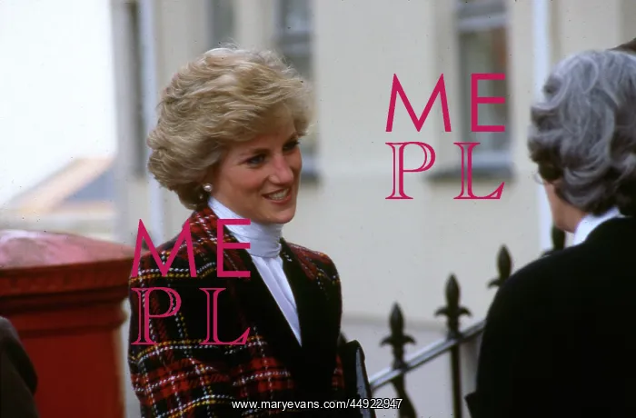  : Princess Diana visiting Truro, Cornwall