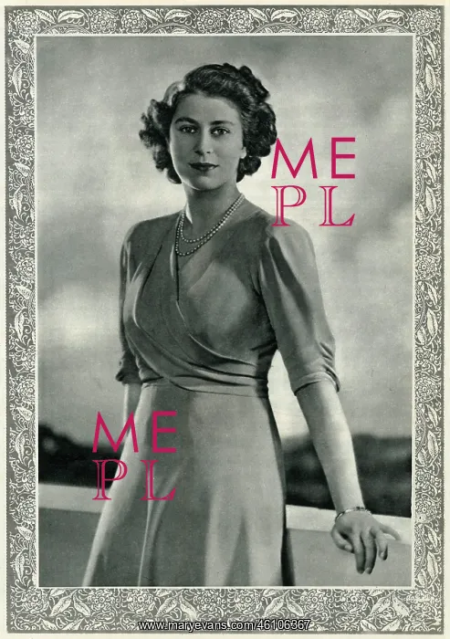 : Princess Elizabeth, announcement of her engagement : Princess Elizabeth, announcement of her engagement