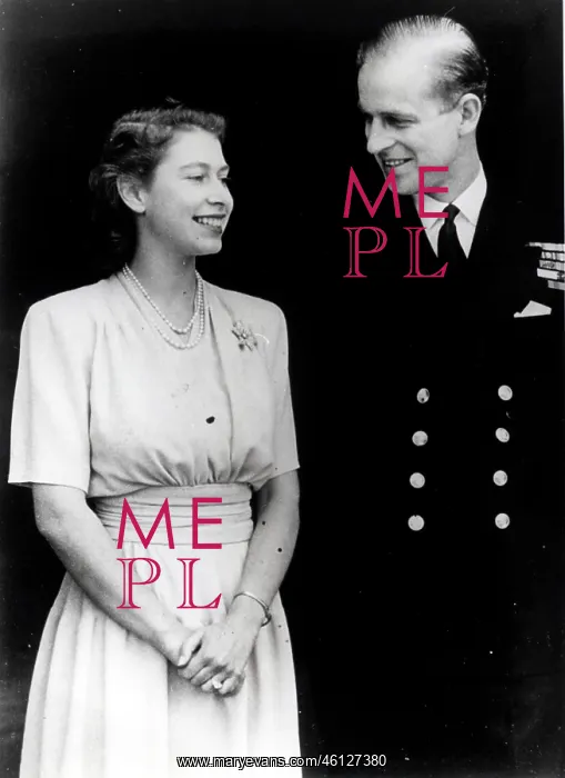 : Princess Elizabeth and Philip Mountbatten engaged : Princess Elizabeth and Philip Mountbatten engaged