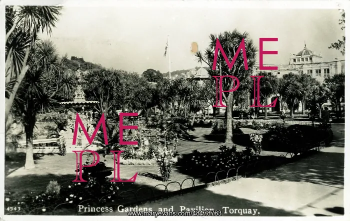 : Princess Gardens & Pavilion, Torquay, Devon : Princess Gardens & Pavilion, Torquay, Devon