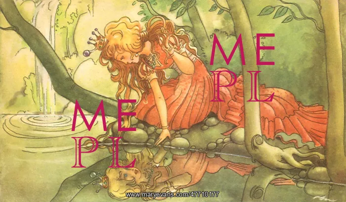  : Princess Gazes at Self