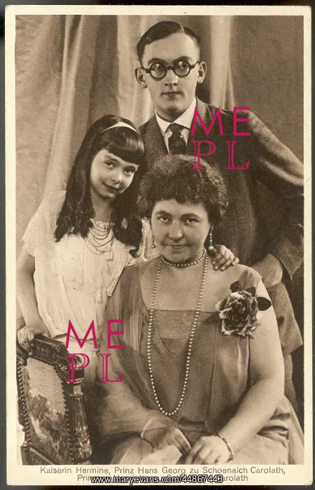 : Princess Hermine Reuss of Greiz : Princess Hermine Reuss of Greiz