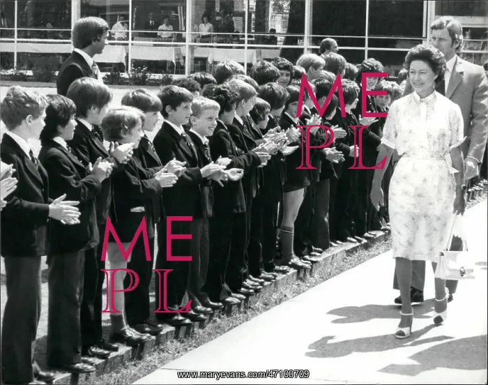 : Princess Margaret at Haberdashers Aske's School, Elstree : Princess Margaret at Haberdashers Aske's School, Elstree