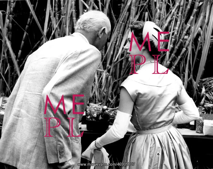 : Princess Margaret and Sir Edward Beetham, Grenada : Princess Margaret and Sir Edward Beetham, Grenada