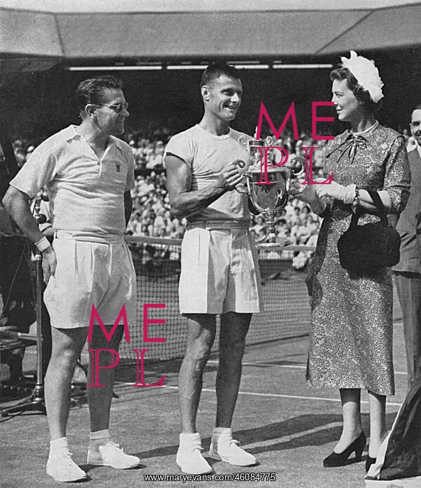 : Princess Marina, Duchess of Kent at Wimbledon : Princess Marina, Duchess of Kent at Wimbledon