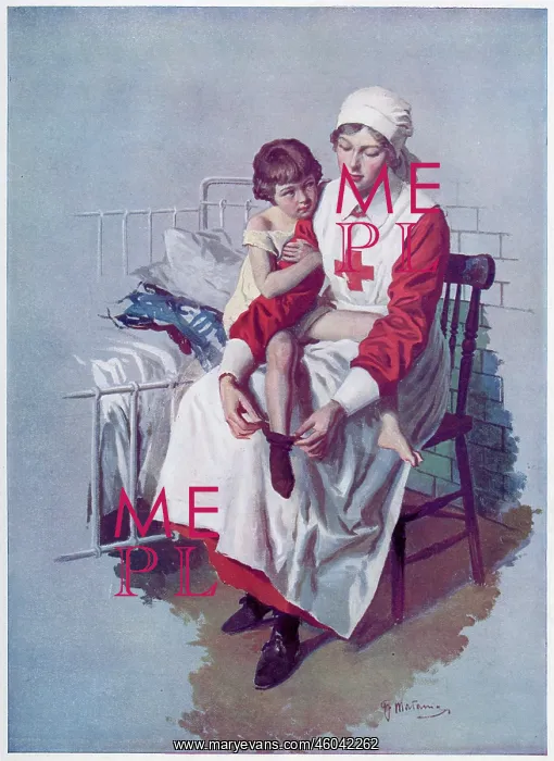 : Princess Mary as a nurse : Princess Mary as a nurse