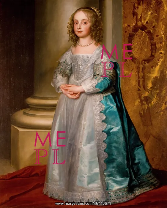 : Princess Mary Stuart, by Van Dyck : Princess Mary Stuart, by Van Dyck