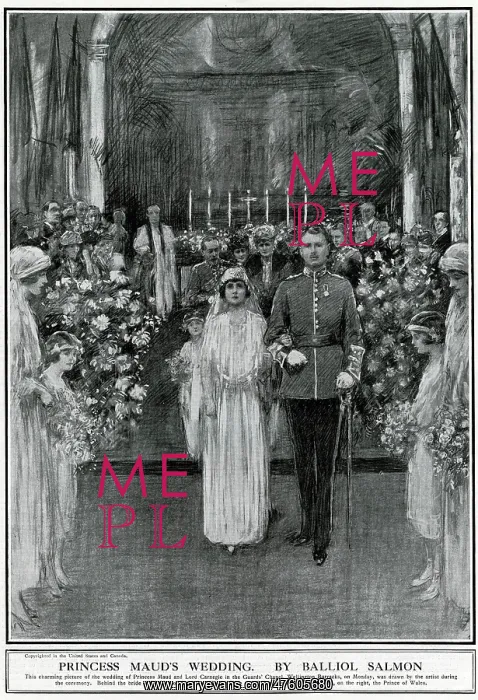 : Princess Maud and Lord Carnegie wedding : Princess Maud and Lord Carnegie wedding