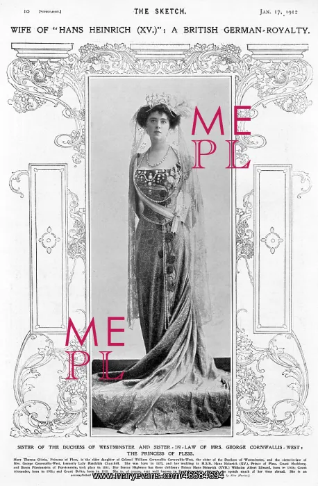 : The Princess of Pless : The Princess of Pless