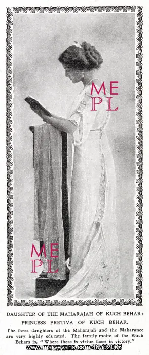 : Princess Pretiva of Cooch Behar : Princess Pretiva of Cooch Behar