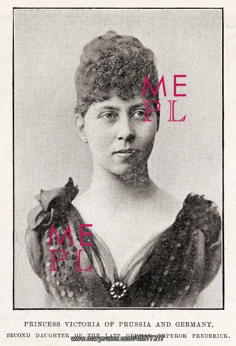 : Princess Victoria of Prussia and Germany : Princess Victoria of Prussia and Germany