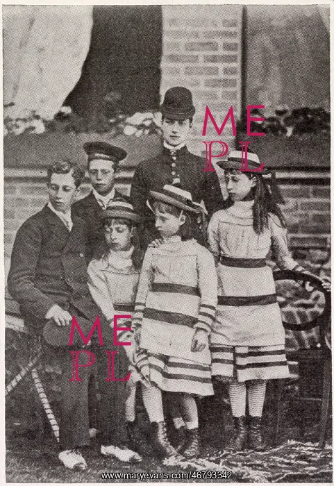 : Princess of Wales with her children : Princess of Wales with her children