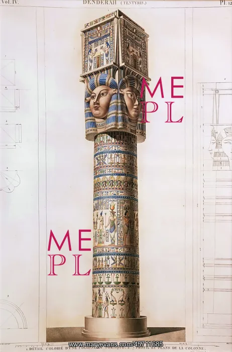 : Print, Description of Egypt, Bibliotheque du Senat : Print, Description of Egypt, Bibliotheque du Senat