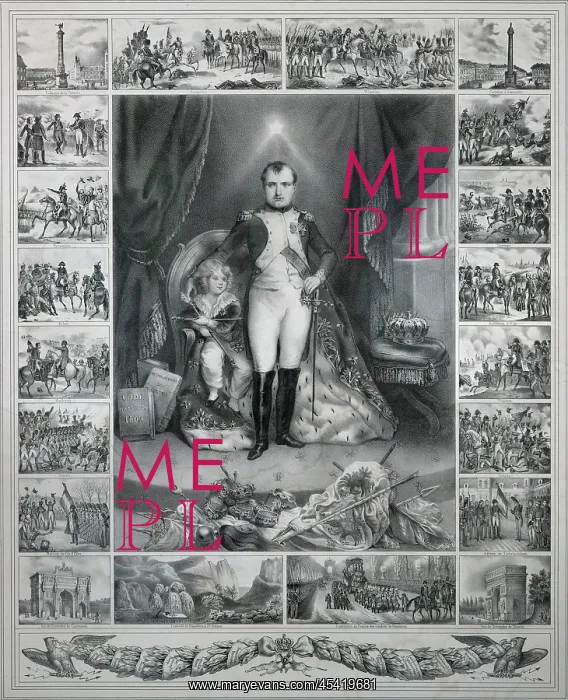 : Print, Musee Napoleon, Brienne-le-Chateau, Aube, France : Print, Musee Napoleon, Brienne-le-Chateau, Aube, France