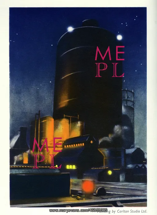 : Print User's Yearbook -- factory by night : Print User's Yearbook -- factory by night
